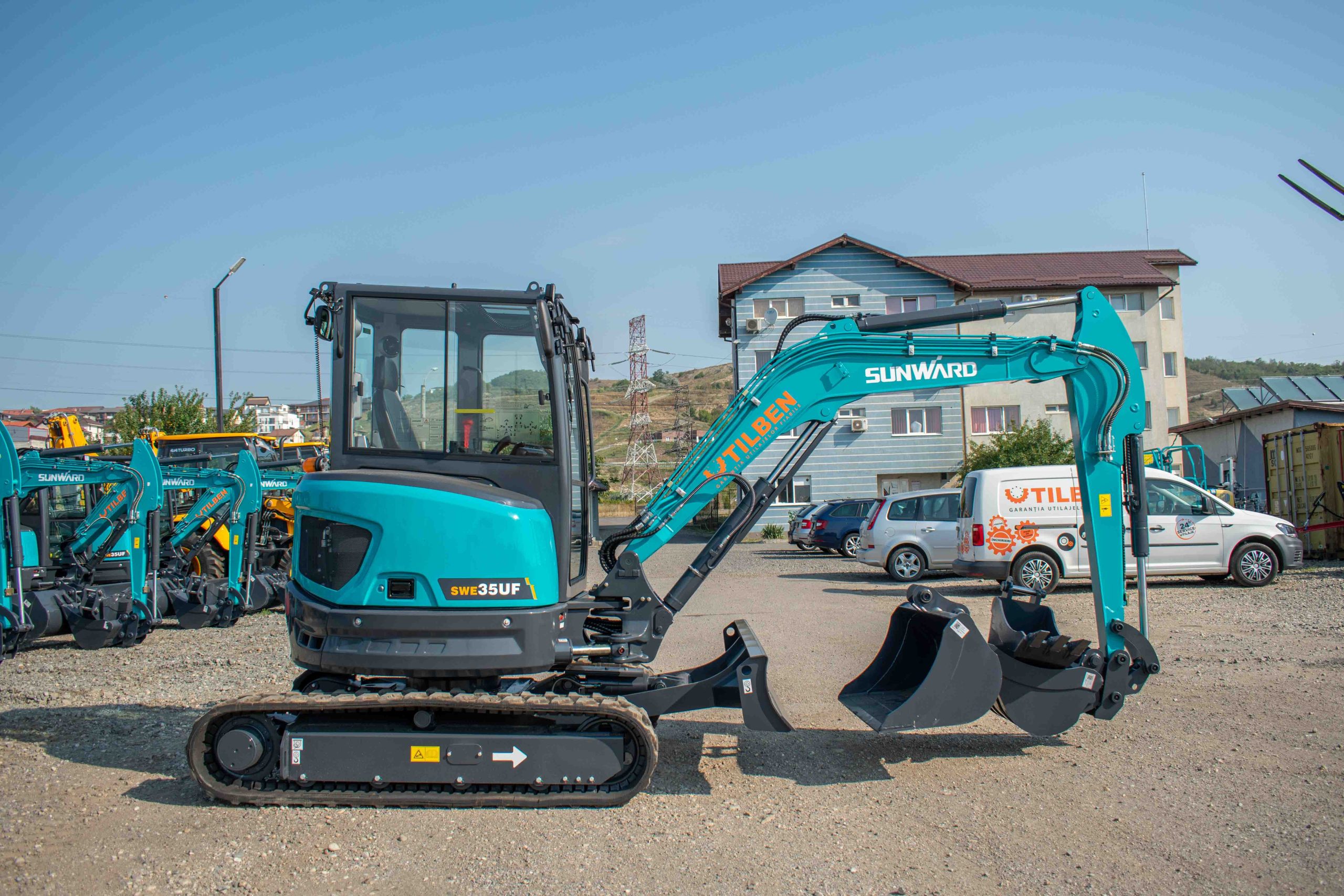 Miniexcavator Sunward SWE 35UF