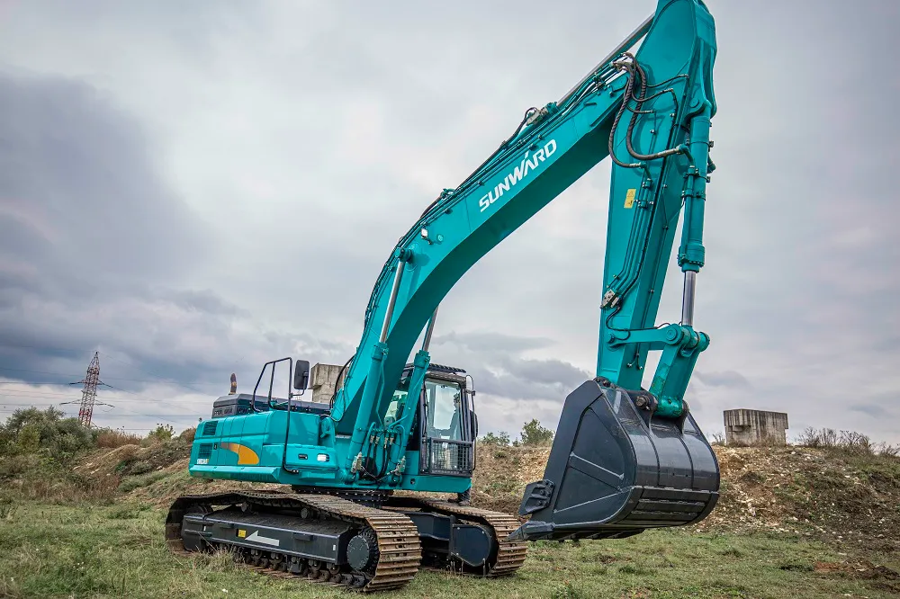 Excavator pe senile Sunward SWE 365F