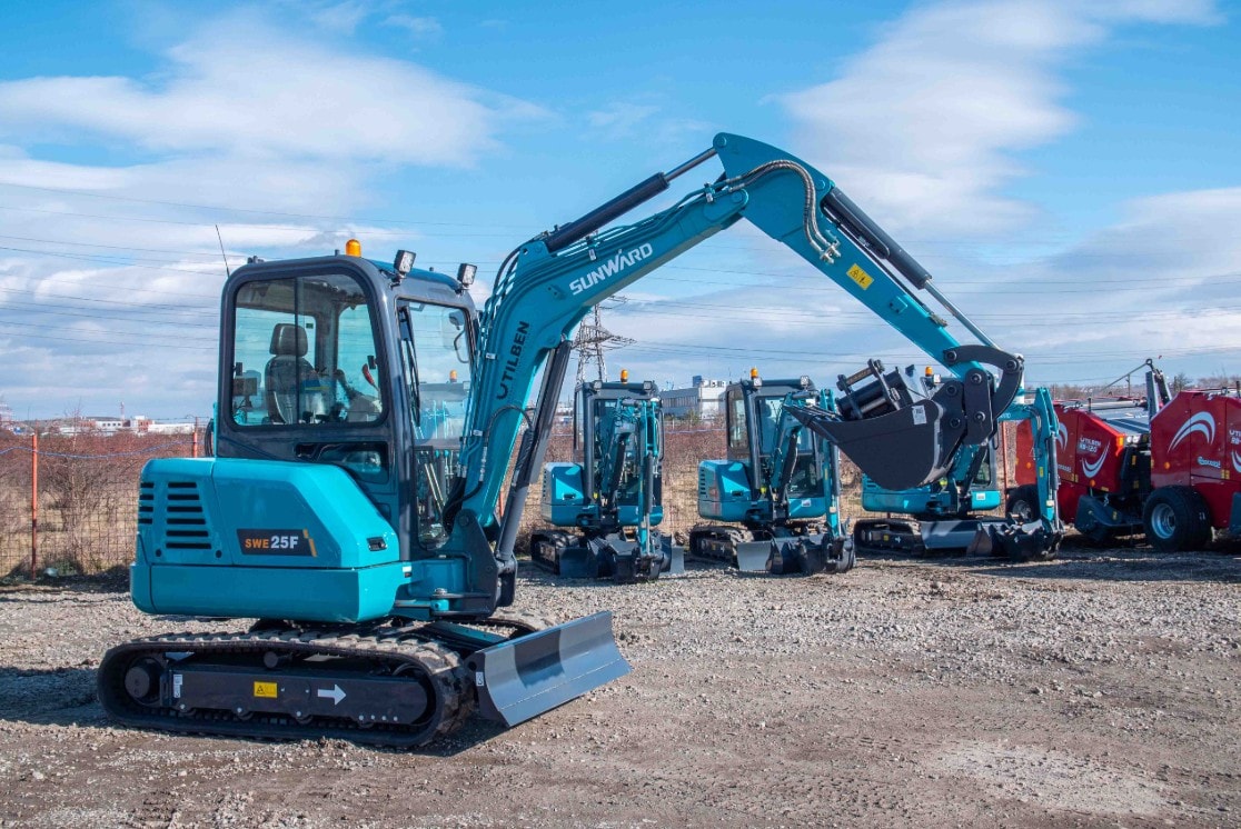 Miniexcavator Sunward SWE 25F
